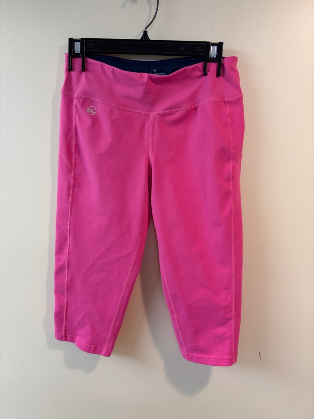 Ralph LaurenBright Pink Capri Workout Leggings